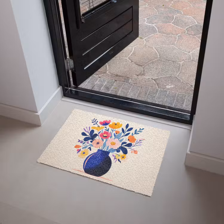 Vaas - Bloemen - Boeket Deurmat klein -sfeer5