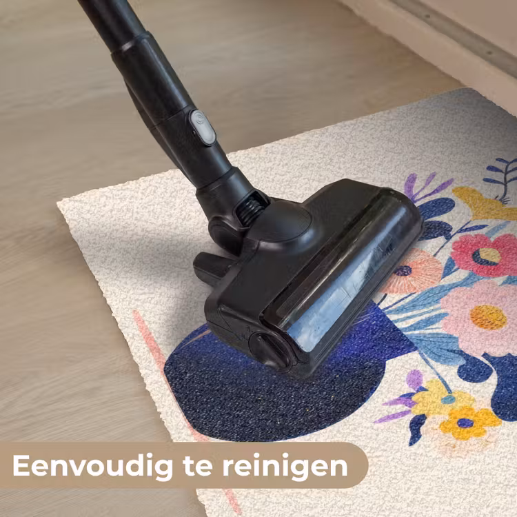 Vaas - Bloemen - Boeket Deurmat klein -reinigen_NL
