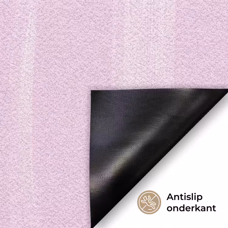 Vaas - Gestreept - Bloemen - Oranje Deurmat klein -antislip_NL