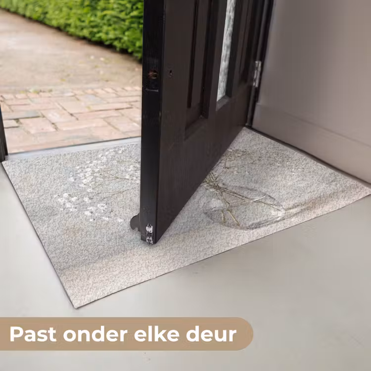Vaas - Gipskruid - Wit Deurmat klein -USP_NL