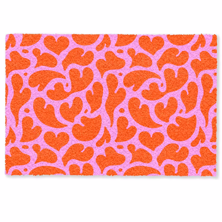 Valentijn - Harten - Roze - Rood Deurmat klein 898 -zkaufland3d