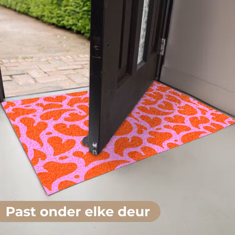 Valentijn - Harten - Roze - Rood Deurmat klein 898 -USP_NL