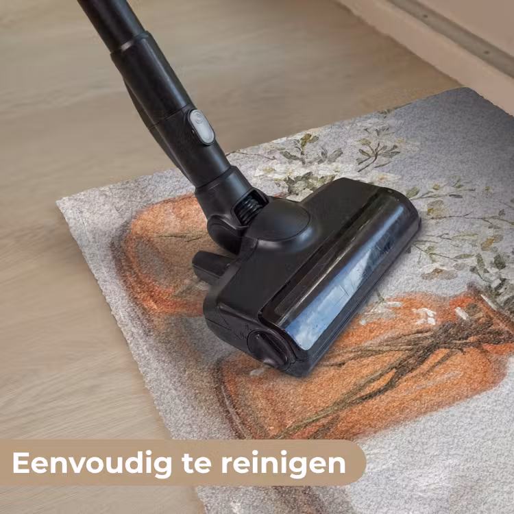 Vazen - Bloemen - Oranje Deurmat klein -reinigen_NL