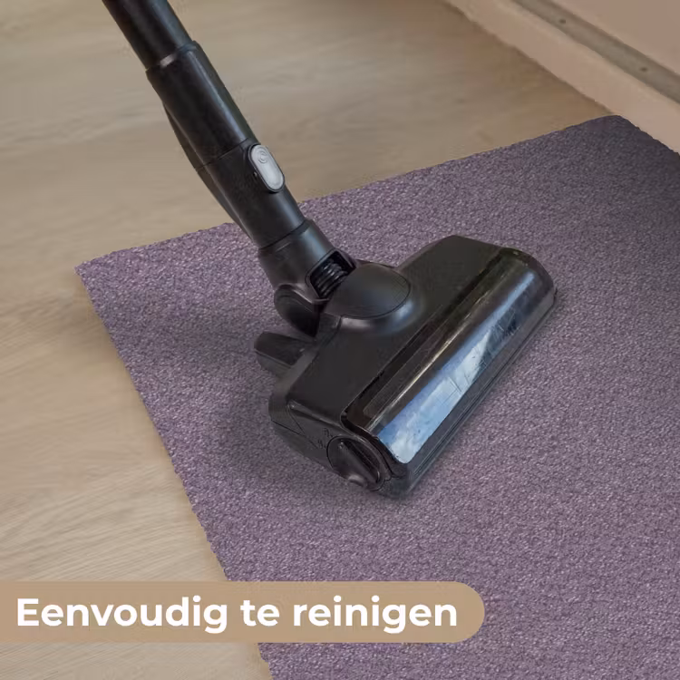 Velvet - Aubergine - Paars Deurmat klein 898 -reinigen_NL