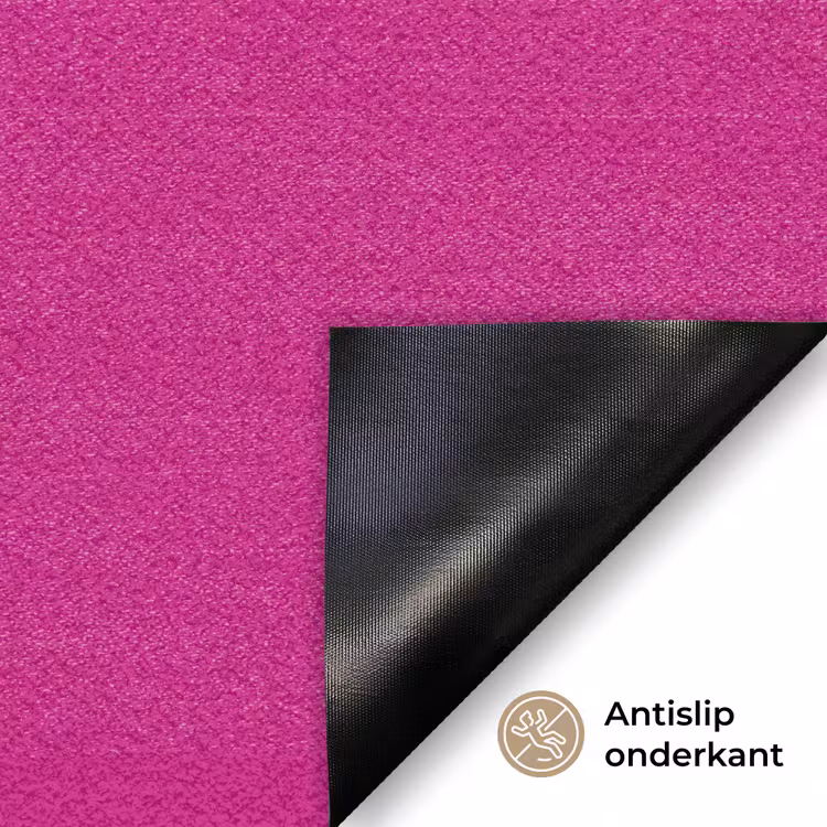 Velvet - Magenta - Roze Deurmat klein 898 -antislip_NL