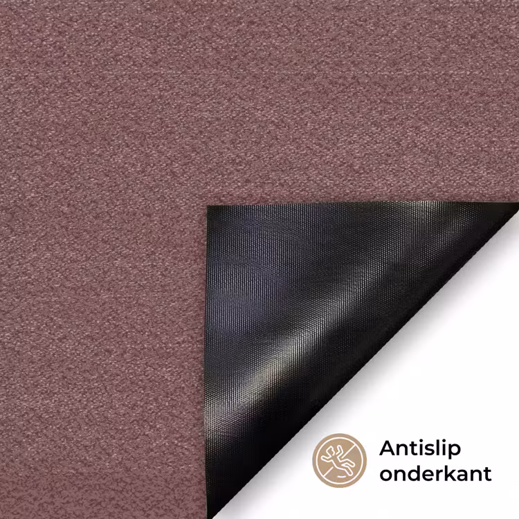 Velvet - Merlot - Rood Deurmat klein 898 -antislip_NL
