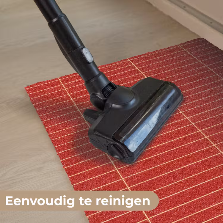 Verticaal - Wandtegel - Helderrood Deurmat klein 898 -reinigen_NL