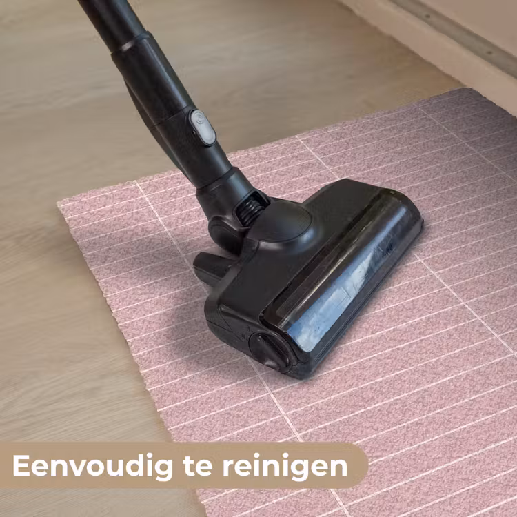 Verticaal - Wandtegel - Lichtroze Deurmat klein 898 -reinigen_NL