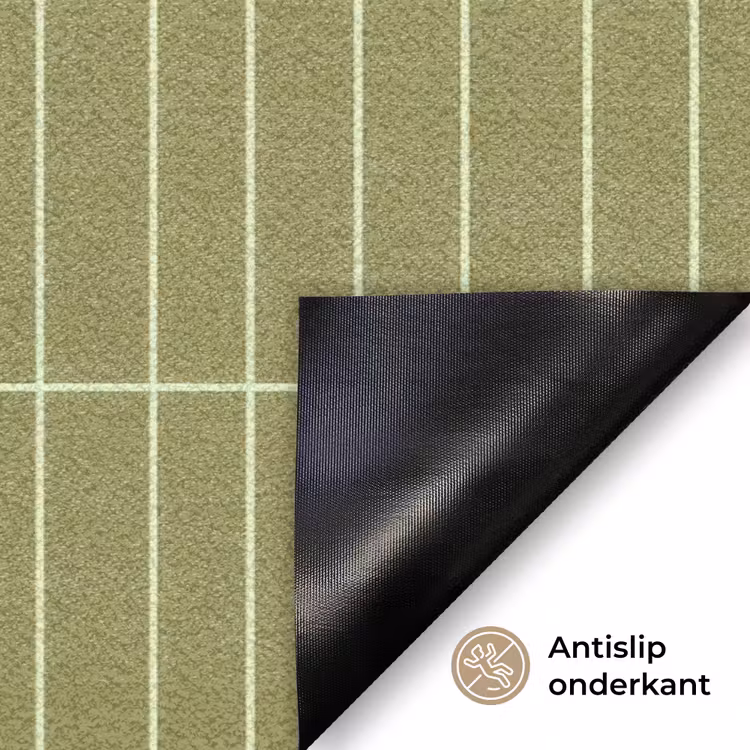 Verticaal - Wandtegel - Olijfgroen Deurmat klein 898 -antislip_NL