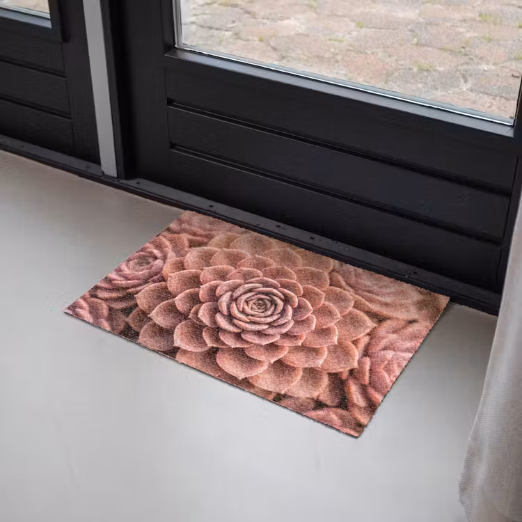 Vetplant - Organisch - Roze Deurmat klein -sfeer2