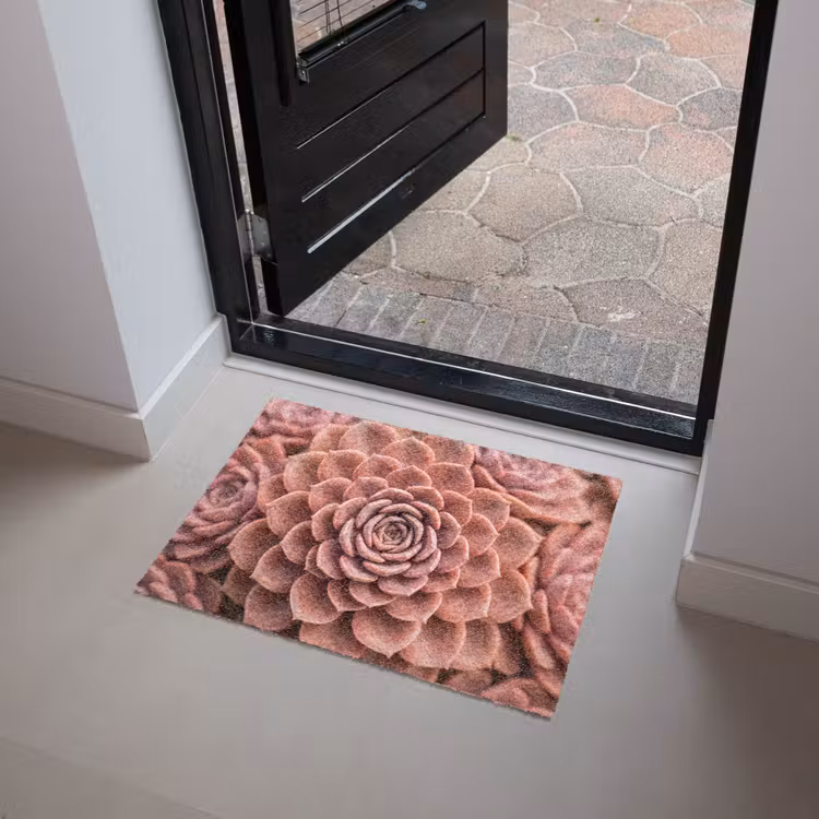 Vetplant - Organisch - Roze Deurmat klein -sfeer5