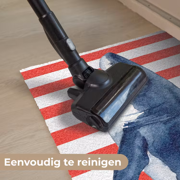Vis - Haai - Zee - Illustratie - Blauw Deurmat klein -reinigen_NL