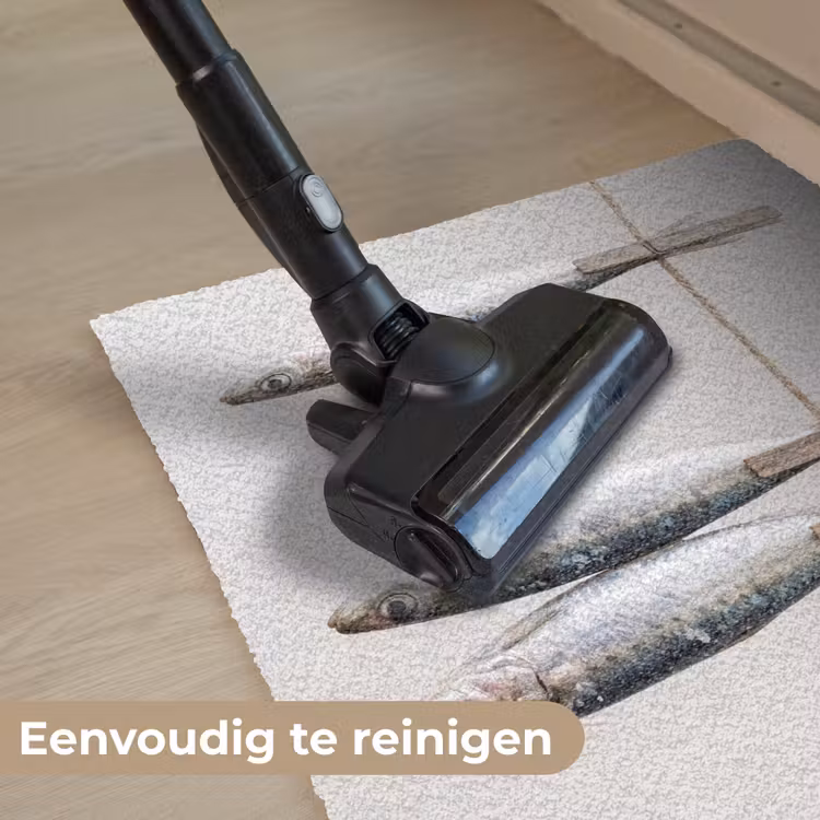 Deurmat - Vis - Hangend - Eten - Vis - Hangend - Eten Deurmat klein