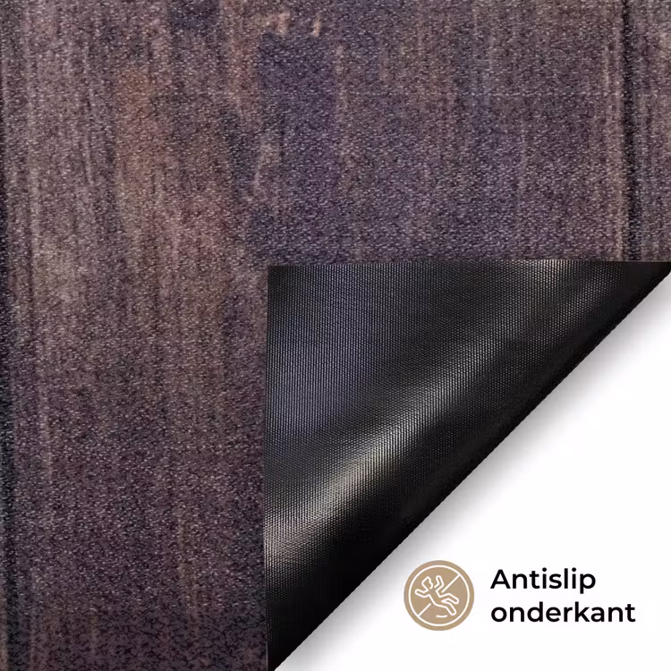 Deurmat - Vis - Hout - Eten - Vis - Hout - Eten Deurmat klein