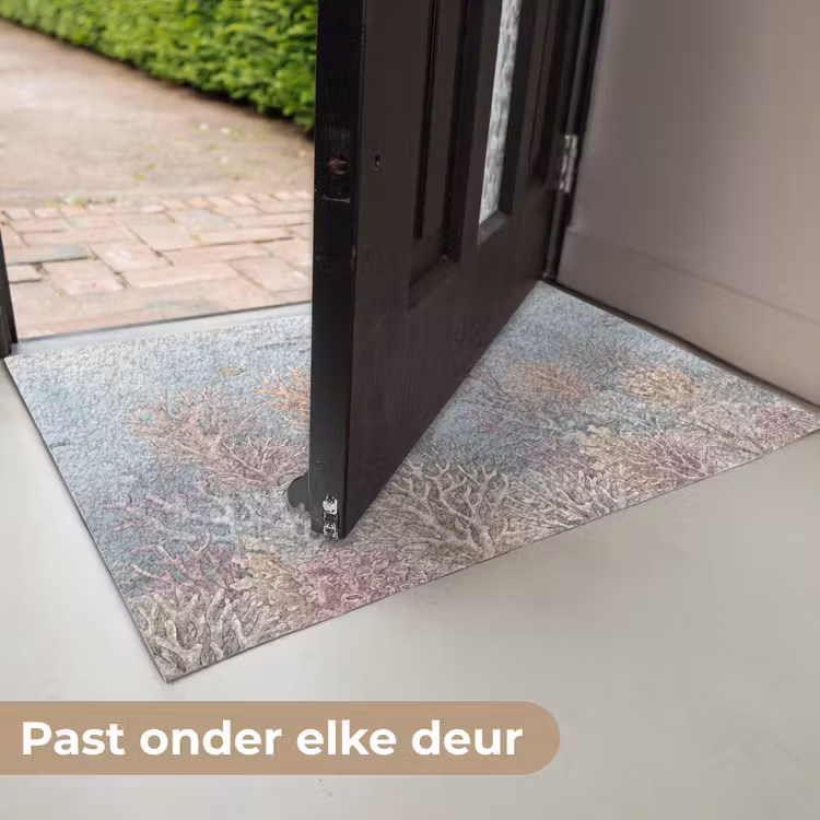 Vis - Koraal - Oceaan - Illustratie - Onderwater Deurmat klein -USP_NL