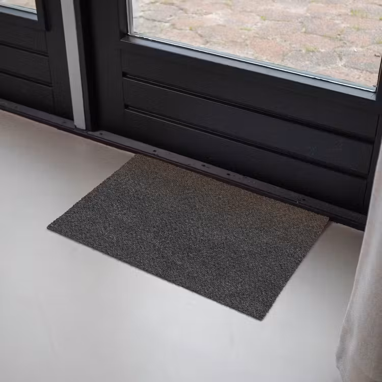 Visgraat - Wandtegel - Mat - Zwart Deurmat klein 898 -sfeer2