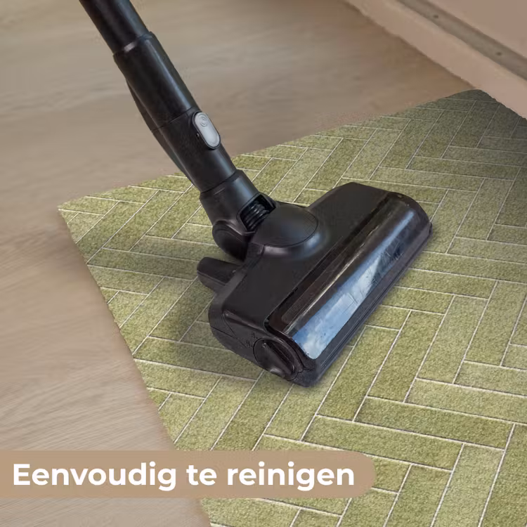Visgraat - Wandtegel - Olijfgroen Deurmat klein 898 -reinigen_NL