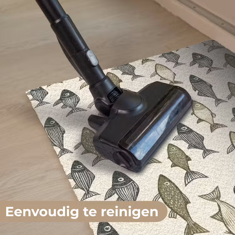 Vissen - Klassiek - Groen Deurmat klein 898 -reinigen_NL