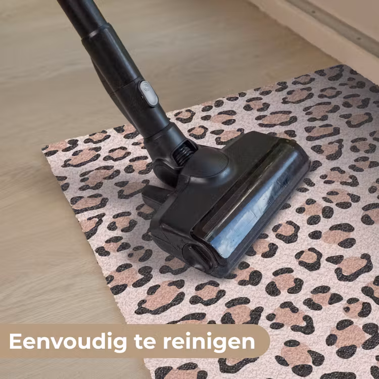 Vlekken - Beige - Luipaard Deurmat klein 898 -reinigen_NL