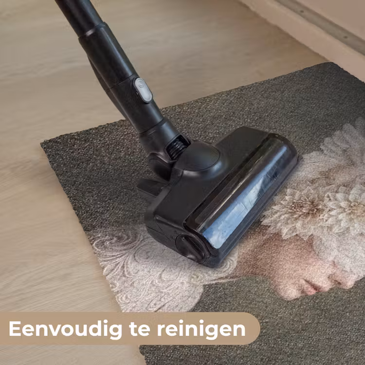 Vleugels - Vrouw - Wit Deurmat klein -reinigen_NL