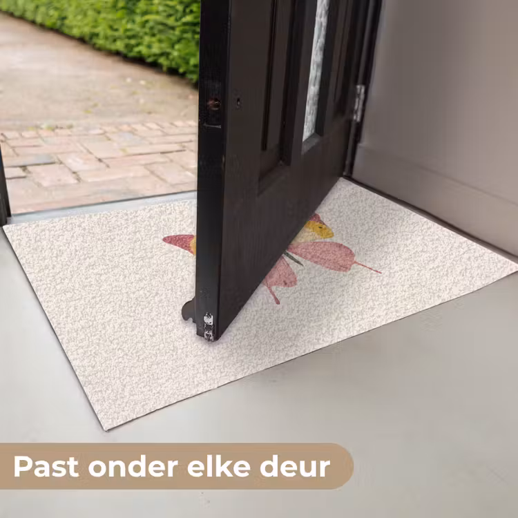 Vlinder - Illustratie - Roze Deurmat klein -USP_NL