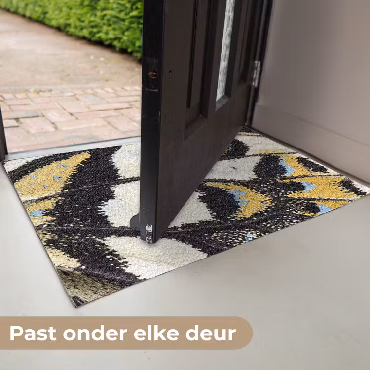 Vlinder - Vleugel - Geel Deurmat klein -USP_NL