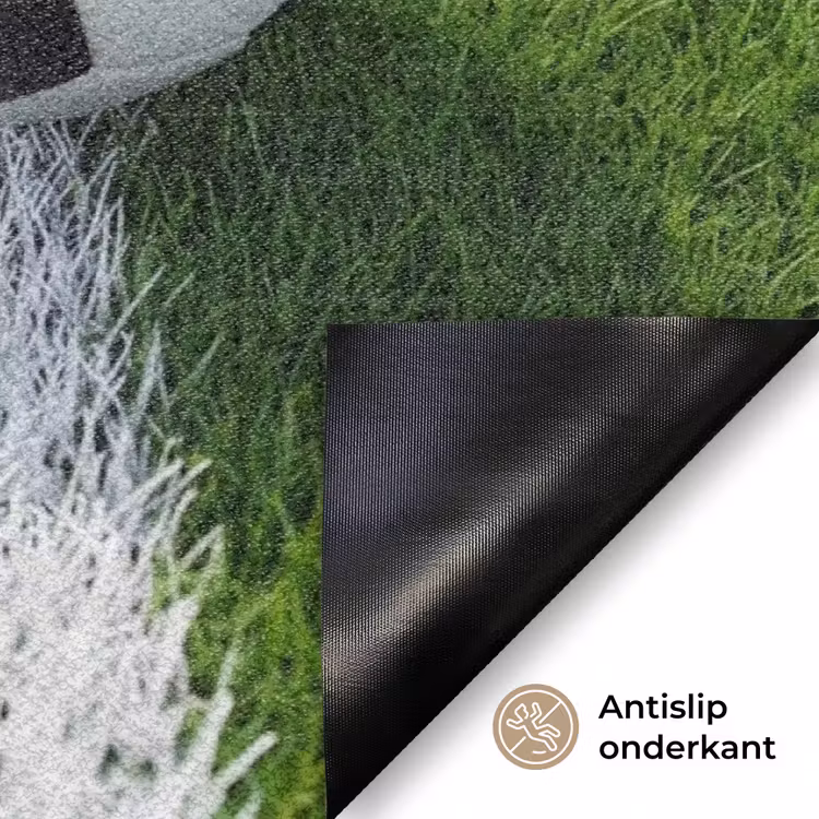 Voetbal - Grasveld - Sport - Groen Deurmat klein -antislip_NL