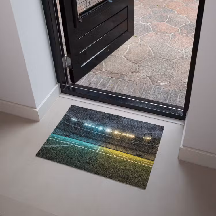 Voetbal - Stadion - Nacht - Modern Deurmat klein -sfeer5