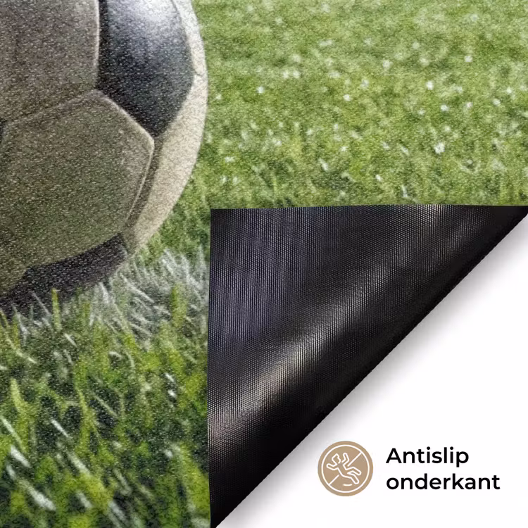 Voetbal - Stadion - Sport - Groen Deurmat klein -antislip_NL
