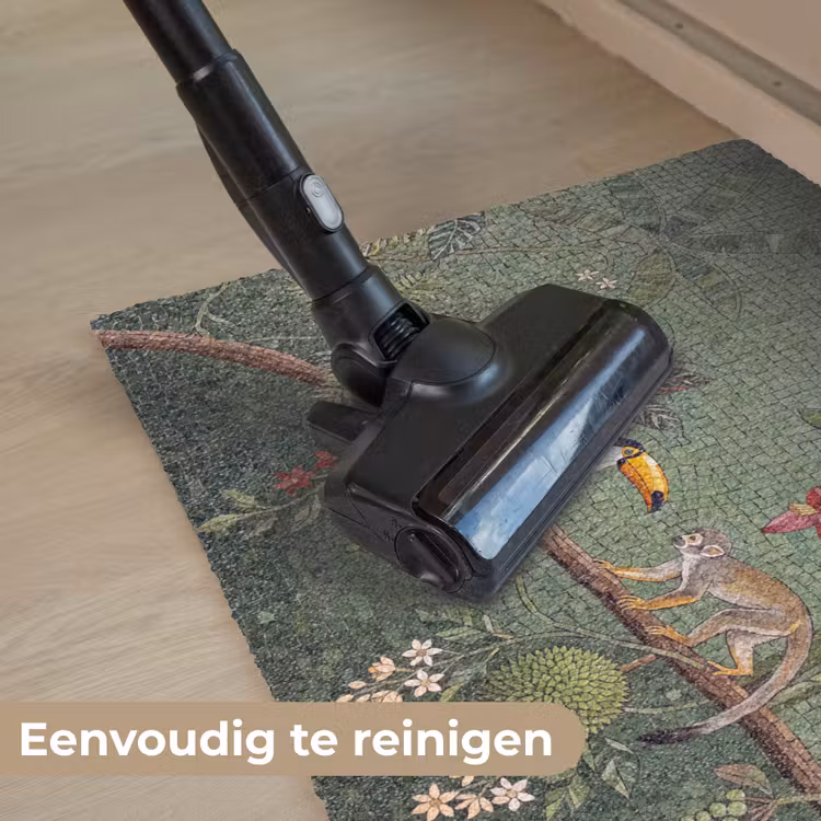 Vogel - Dier - Jungle - Mozaïek - Natuur Deurmat klein -reinigen_NL