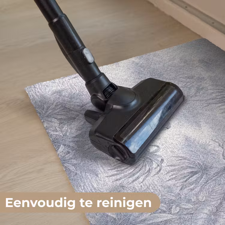Vogel - Rivier - Tropisch - Illustratie - Blauw Deurmat klein -reinigen_NL