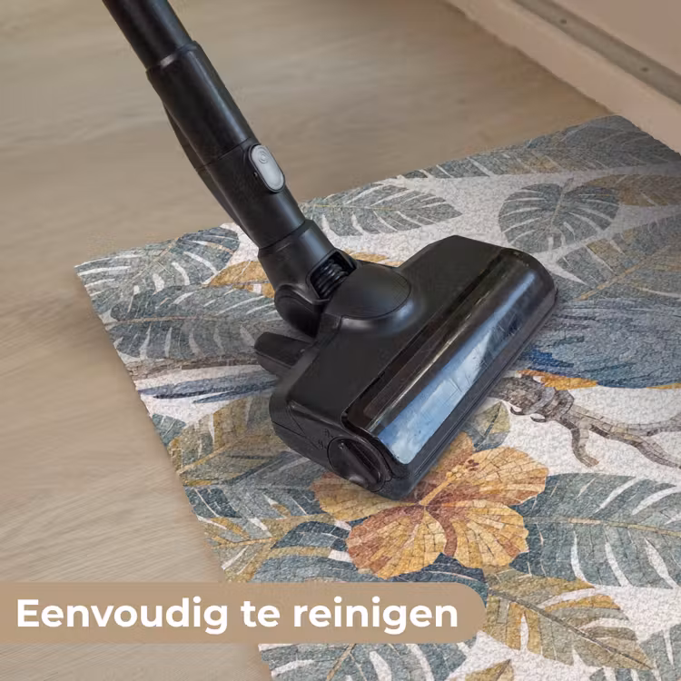 Vogel - Tak - Natuur - Mozaïek - Blauw Deurmat klein -reinigen_NL