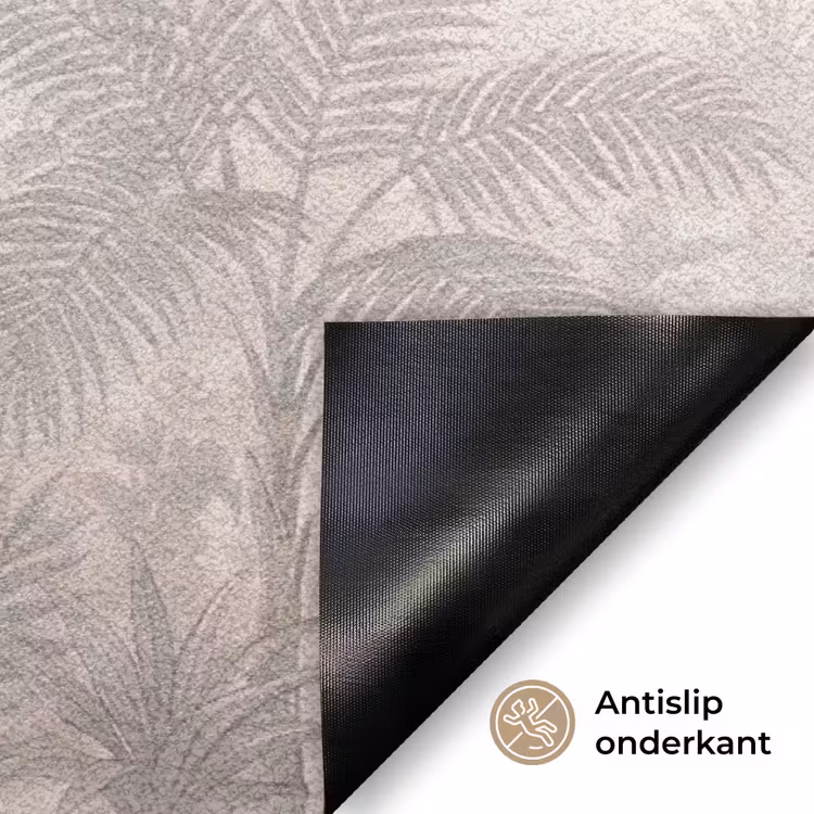 Vogel - Tropisch - Jungle - Natuur - Beige Deurmat klein -antislip_NL