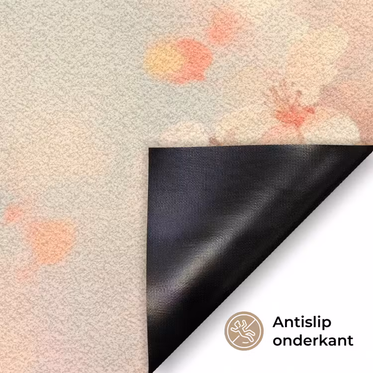 Vogels - Romantic - Bloesemtak Deurmat klein -antislip_NL