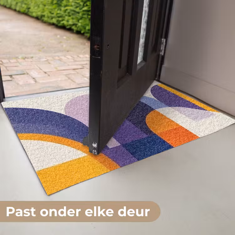 Vormen - Abstract - Grafisch - Oranje Deurmat klein -USP_NL