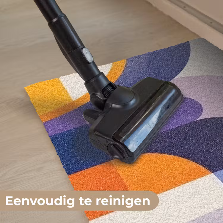 Vormen - Abstract - Grafisch - Oranje Deurmat klein -reinigen_NL