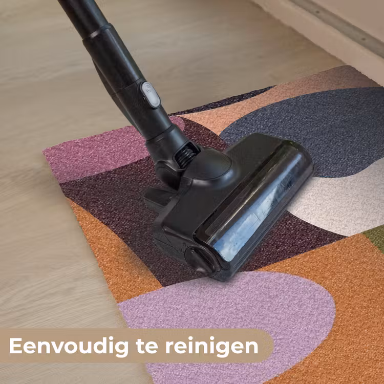 Vormen - Abstract - Kleuren - Vierkant Deurmat klein -reinigen_NL