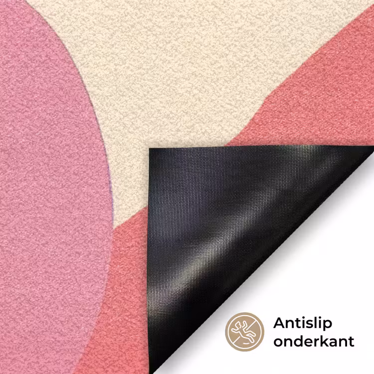 Vormen - Abstract - Kleurrijk Deurmat klein -antislip_NL