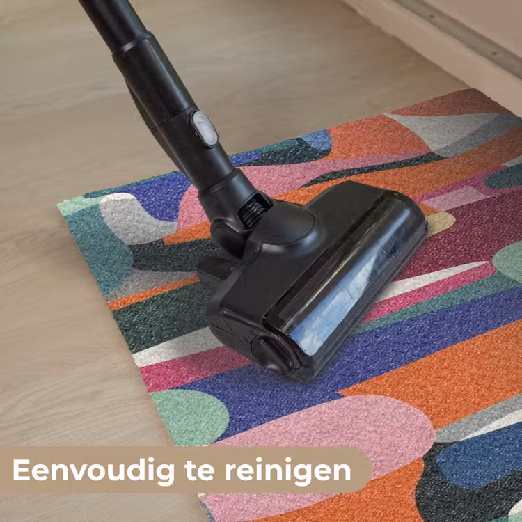 Vormen - Ritmisch - Kleuren - Abstract Deurmat klein -reinigen_NL