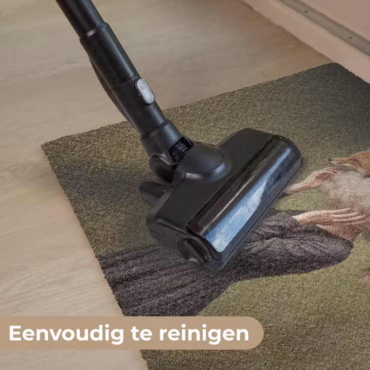 Vos - Surrealistisch - Groen Deurmat klein -reinigen_NL