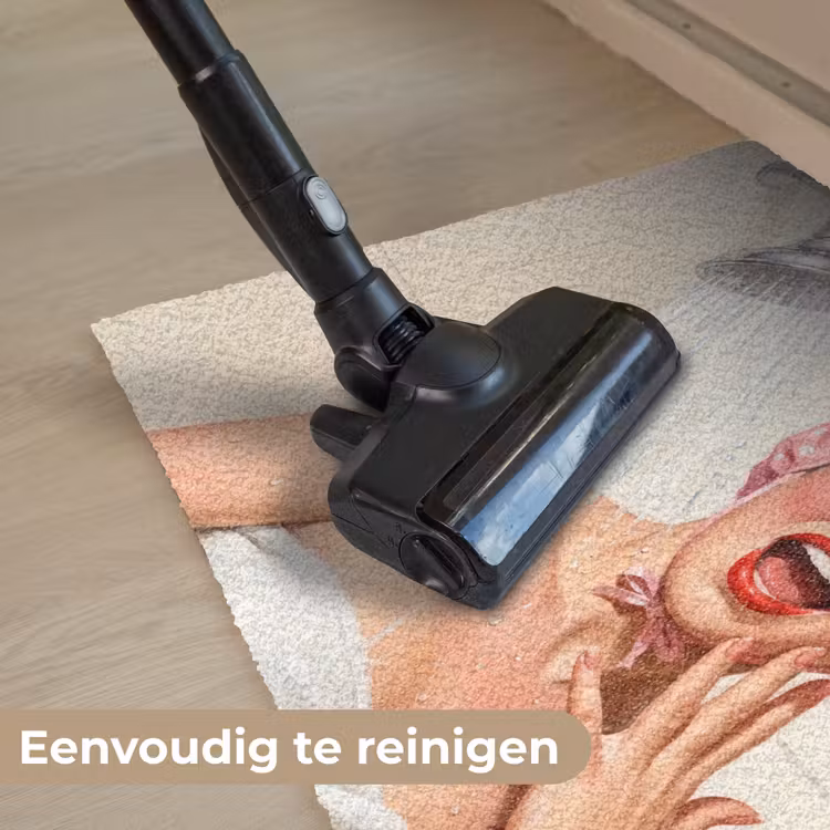 Vrouw - Douche - Roze Deurmat klein -reinigen_NL