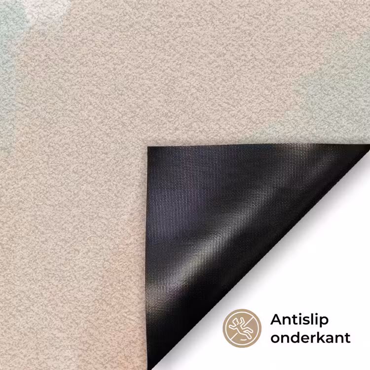 Vrouw - Kimono - Pastel Deurmat klein -antislip_NL