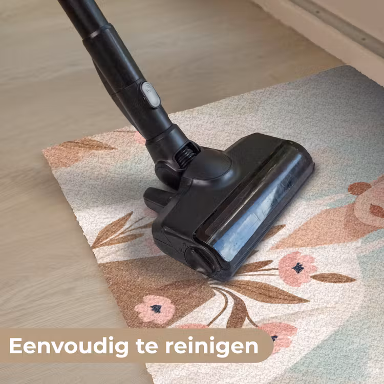 Vrouw - Kimono - Pastel Deurmat klein -reinigen_NL