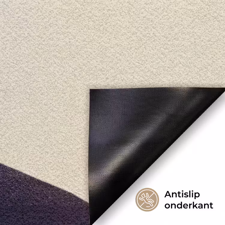 Vrouw - Oranje - Abstract - Modern - Kleurrijk Deurmat klein -antislip_NL