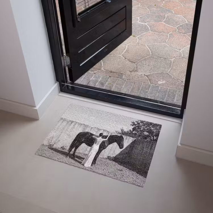 Vrouw - Paard - Artistiek Deurmat klein -sfeer5