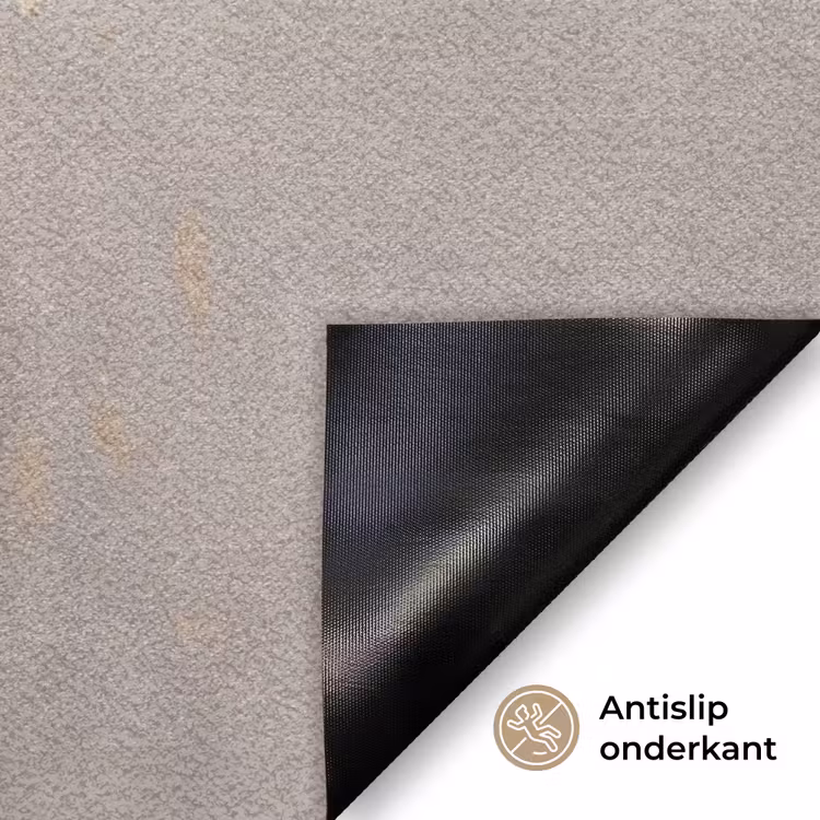 Vrouw - Pioenroos - Wit Deurmat klein -antislip_NL