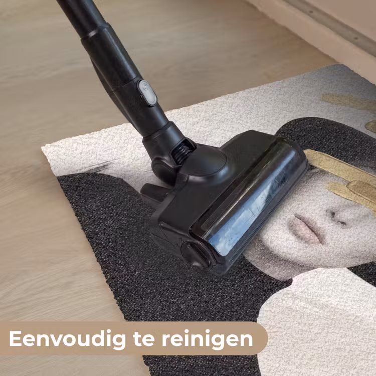Vrouw - Portret - Modern - Goud - Kunst Deurmat klein -reinigen_NL