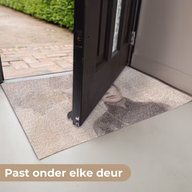 Vrouw - Sereen - Grijs Deurmat klein -USP_NL