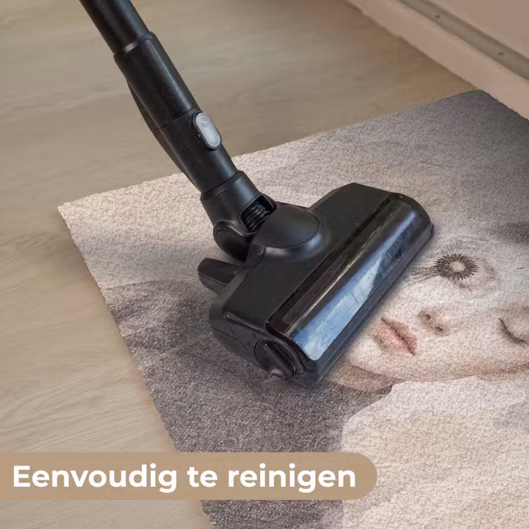 Vrouw - Sereen - Grijs Deurmat klein -reinigen_NL
