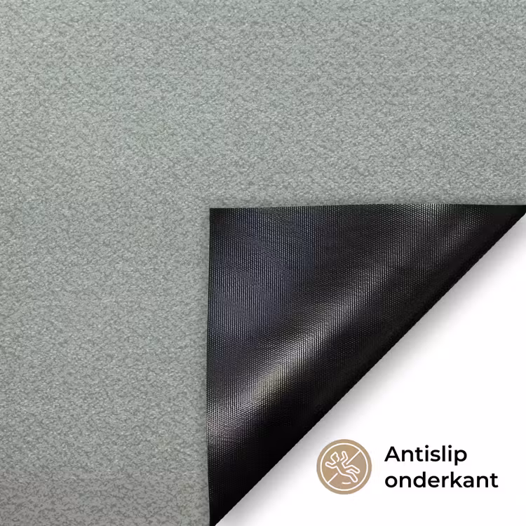 Vrouw - Vogels - Abstract - Modern - Wit Deurmat klein -antislip_NL